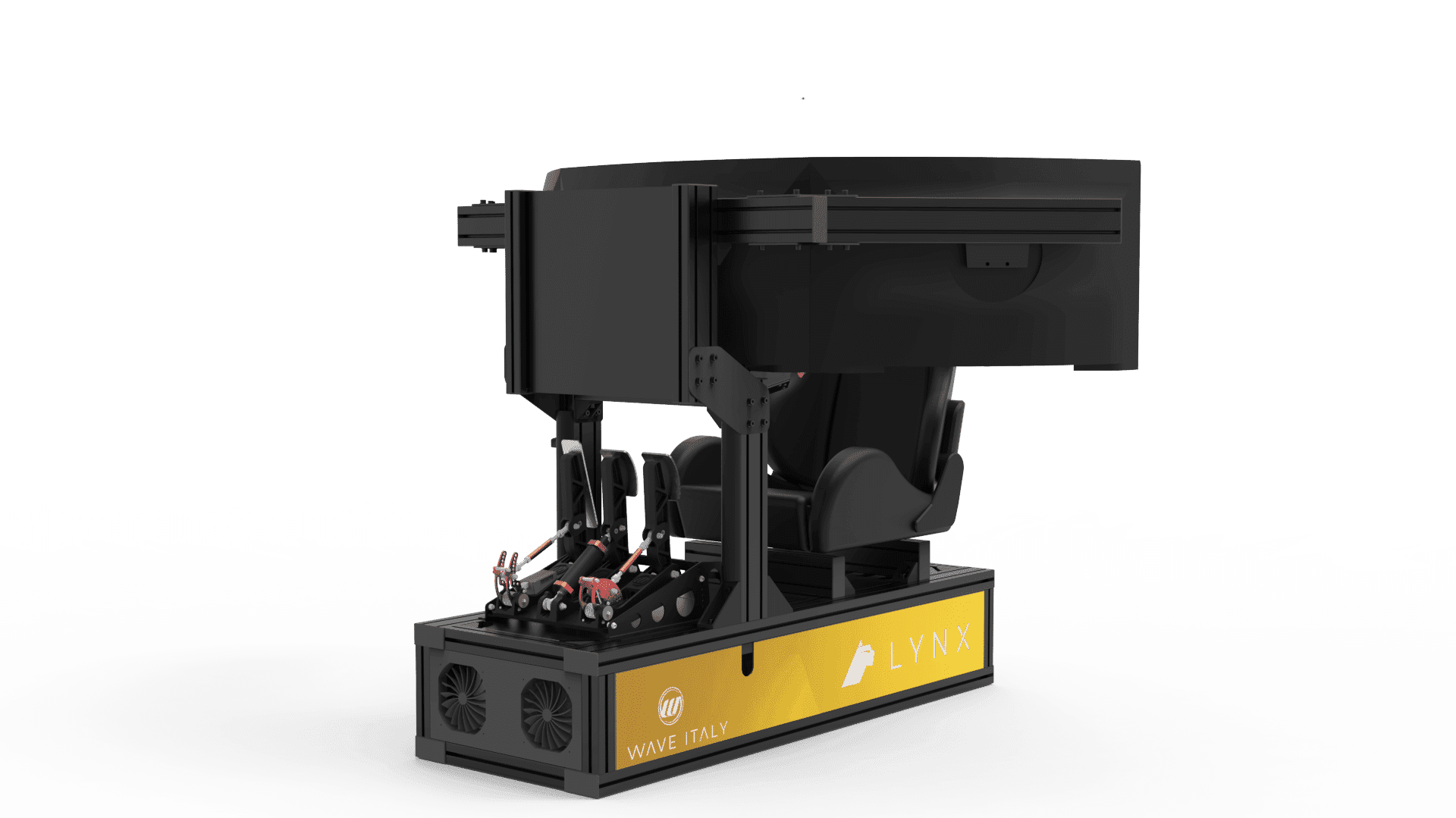 Render di un simulatore Wave Italy Evo Kids